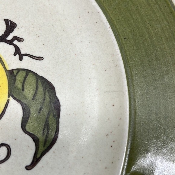 Metlox Poppytrail Vernon Provincial Fruit 10.5 in Dinner Plates Set of 2 - Picture 4 of 13